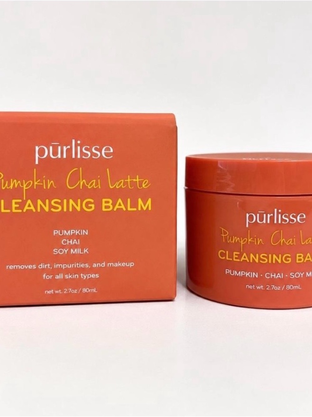 Purlisse Pumpkin Chai Latte Cleansing Balm $36